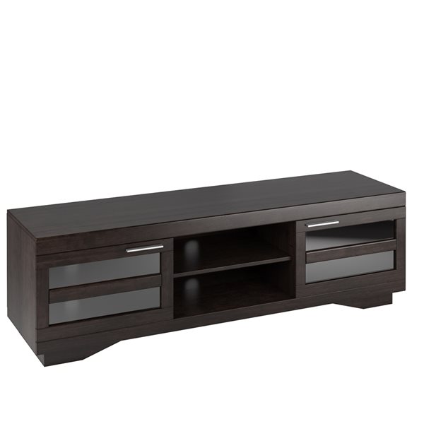 CorLiving Granville Espresso TV Bench for TVs up to 85-in TGR-700