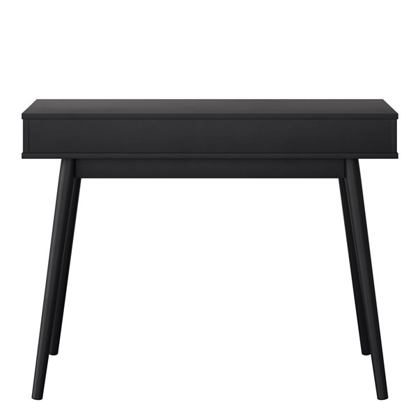 CorLiving Acerra 39.25-in Black Modern/contemporary Writing Desk