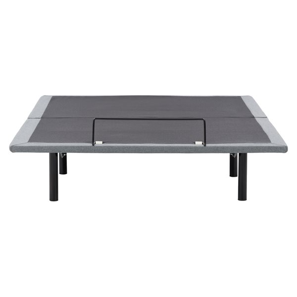 CorLiving Dark Grey Queen Frame Bed