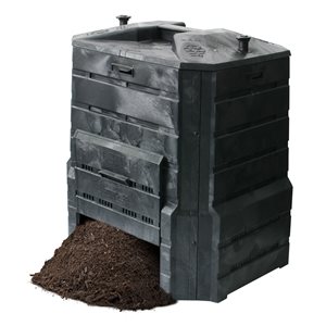 Algreen Soil Saver 12-cu ft Plastic Stationary Bin Composter