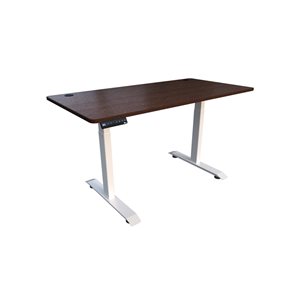 Algreen Elevate 55-in Brown Transitional Standing Desk