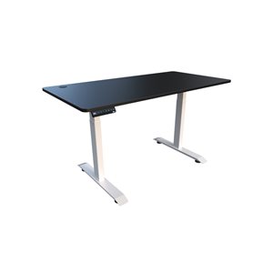 Algreen Elevate Black 55-in Transitional Standing Desk