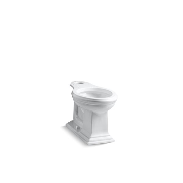 Kohler Memoirs Comfort Height White Elongated Chair Residential Toilet Bowl 4380 0 Rona - Elongated Toilet Seat Height