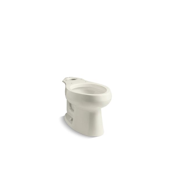 KOHLER Wellworth Biscuit Elongated Standard Height Residential Toilet Bowl