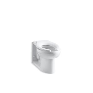 KOHLER Anglesey White Elongated Chair Height Commercial Toilet Bowl