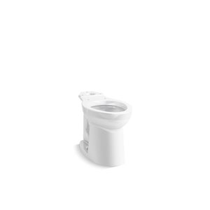 KOHLER Kingston Comfort Height White Elongated Chair Height Commercial Toilet Bowl