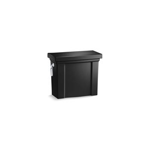 KOHLER Tresham Black 4.8-L/flush Single-Flush Toilet Tank