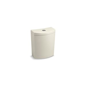 KOHLER Persuade Curv Biscuit 6-L/flush Dual-Flush High Efficiency Toilet Tank