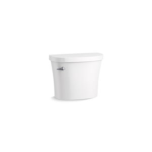 KOHLER Kingston White 4.8-L/flush Single-Flush Toilet Tank