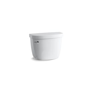 KOHLER Cimarron White Single-Flush 4.8-L/flush Toilet Tank