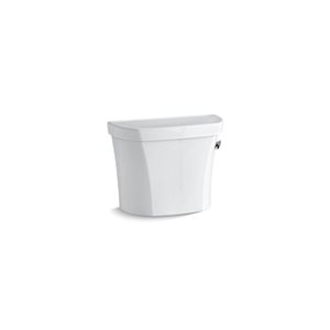 KOHLER Wellworth White 4.8-L/flush Single-Flush Toilet Tank with Right-Hand Lever