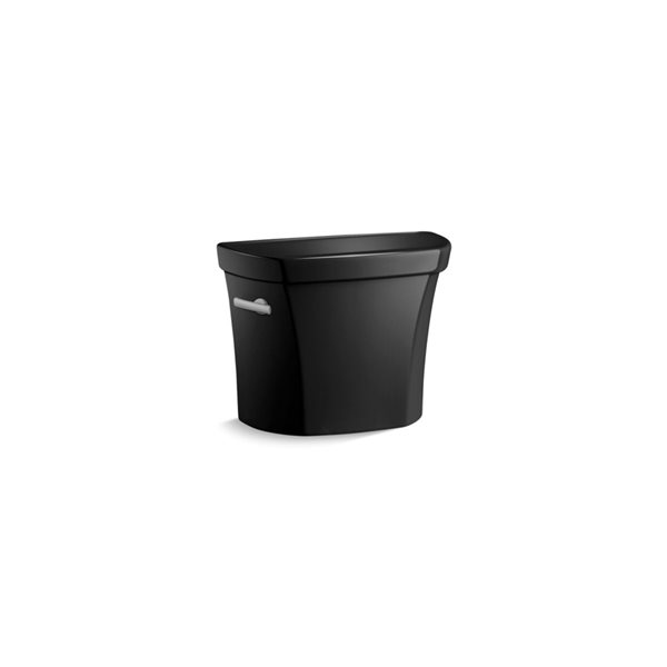 KOHLER Wellworth Black 4.8-L/flush Single-Flush Toilet Tank