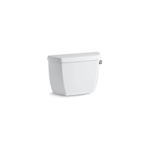 KOHLER Wellworth Classic White 4.8-L/flush Single-Flush Toilet Tank with Right-Hand Lever