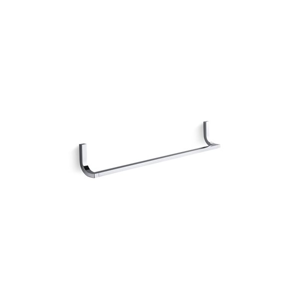 KOHLER Loure 24-in Polished Chrome Wall Mount Single Towel Bar