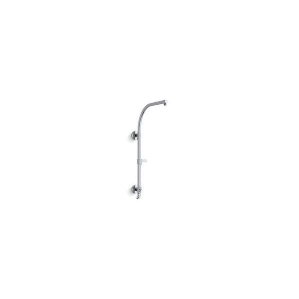 Colonne de douche HydroRail-R par Kohler chrome poli en forme d'arc