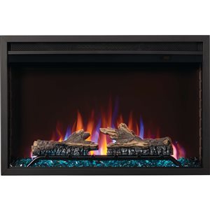 Napoleon Cineview 30-in Black Electric Fireplace Insert