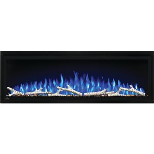 Napoleon Entice 50-in W Black Fan-Forced Electric Fireplace