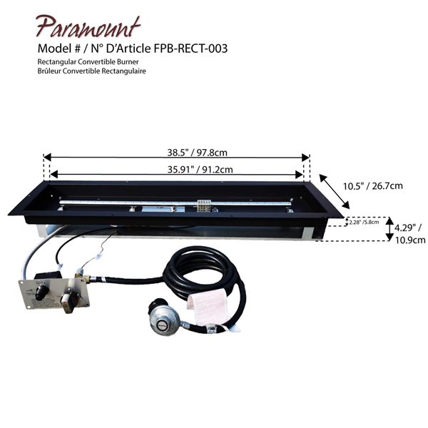 Paramount Convertible Burners