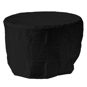 Paramount 41.73-in Black Round Firepit Cover