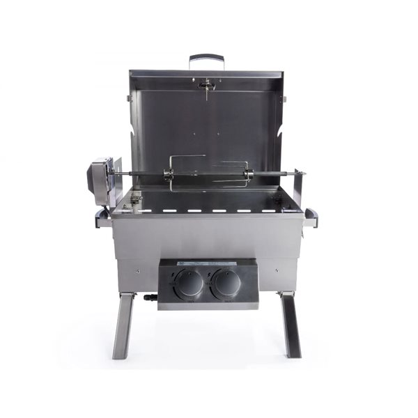 Father's Cooker Stainless Steel Triple-Function Portable Combo Grill