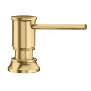 BLANCO Empressa Satin Gold Soap and Lotion Dispenser