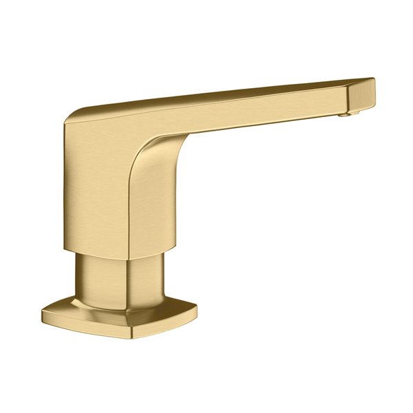 BLANCO Rivana Satin Gold Soap and Lotion Dispenser