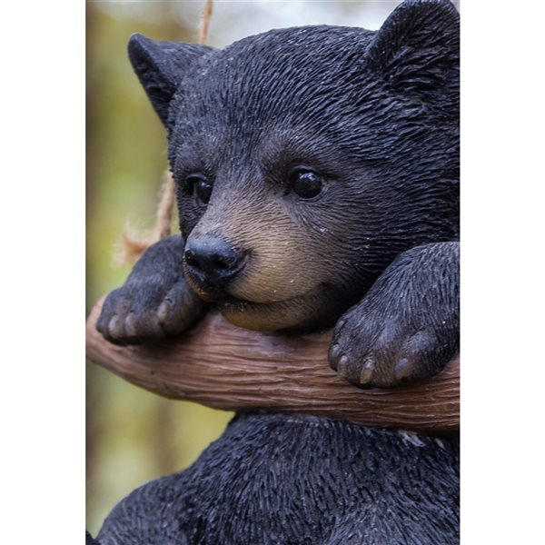 Hi-Line Gift Ltd. Sitting Black Bear Cub & Reviews