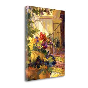 Tangletown Fine Art Frameless 32-in H x 24-in W "Come On In" by Betty Carr, Canvas Print