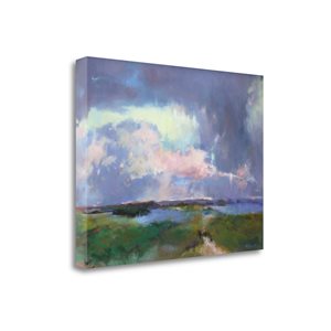 Tangletown Fine Art Converging Storms Frameless 18-in H x 24-in W Landscapes Canvas Print