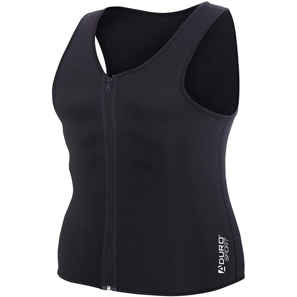 Aduro Sports Black Sweat Vest - Small