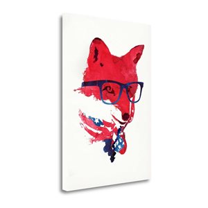 Tangletown Fine Art Frameless 23-in x 17-in "American Fox" Canvas Print