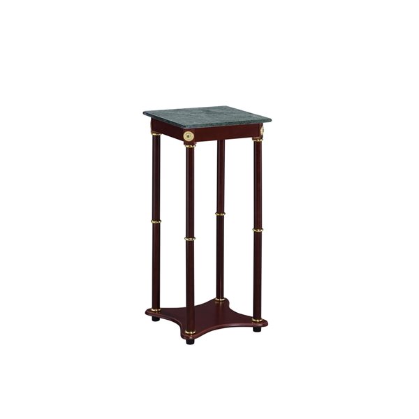 Faux marble on sale plant stand