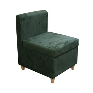 ORE International Modern Green Polyurethane Accent Chair