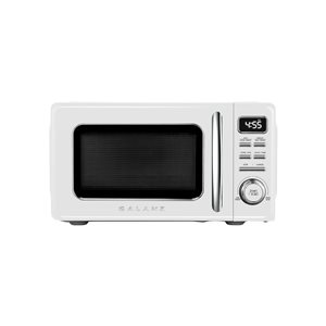 Galanz Retro 0.7-cu ft 700-Watt Countertop Microwave - White