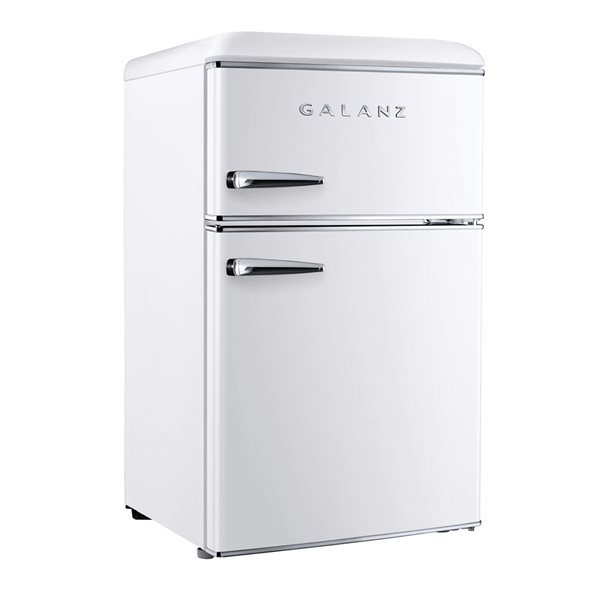 Cikonielf Modèle de réfrigérateur 1:12 mini réfrigérateur blanc