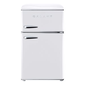 Galanz 3.1-cu ft Freestanding Mini Top Freezer Refrigerator - White
