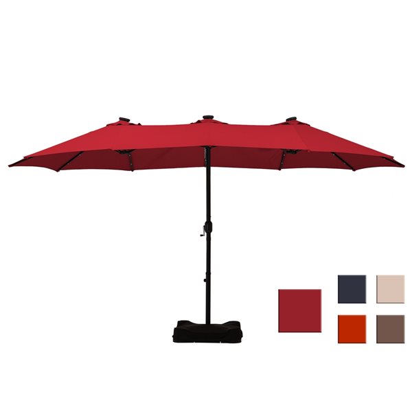 base covers for 13 foot patio umbrella 13 ft. Arc Umbrella Protective Cover