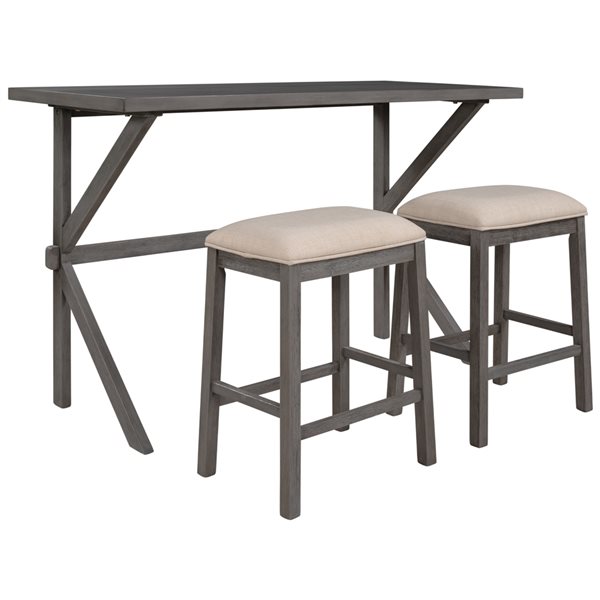 trevino 3 piece dining set