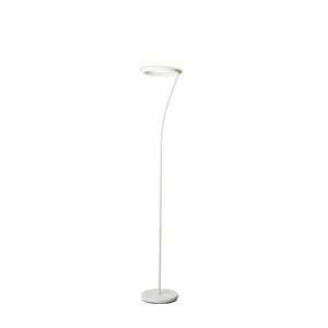 ORE International 73-in Matte White LED Torchiere Floor Lamp