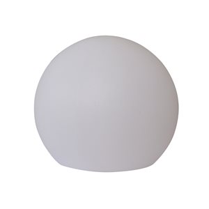ORE International 16-in White Integrated LED Table Lamp