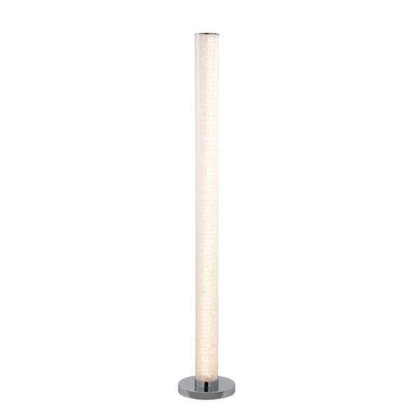 ORE International Illuminari 49-in White Standard LED Floor Lamp