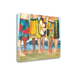 Tangletown Fine Art "Casual Friday" by Scott Westmoreland Frameless 28-in H x 38-in W Canvas Print