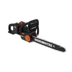 Worx Nitro 40-volt Lithium Ion 16-in Cordless Electric Chainsaw