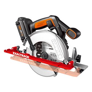 Worx ExacTrack 20-Volt 6½-in Circular Saw  - Tool Only