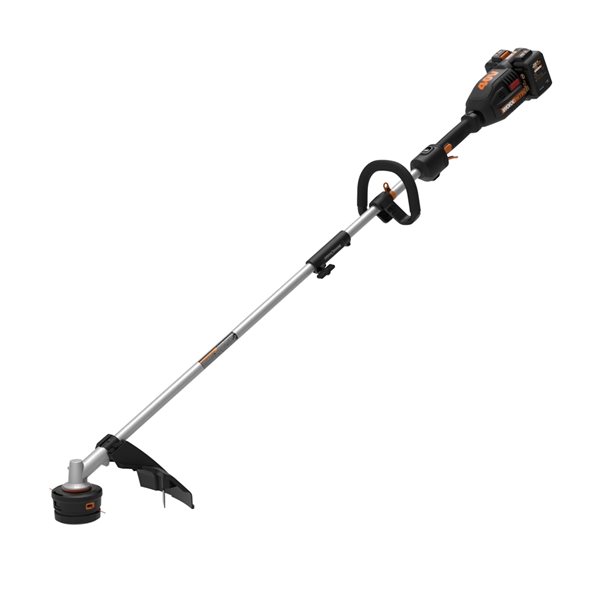 Worx 40 volt 15 in Straight Cordless String Trimmer with