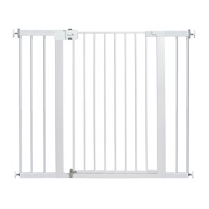 Safety 1st SecureTech 47-in x 36-in White Metal Safety Gate