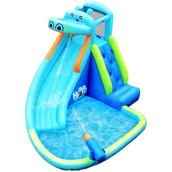 Costway 9.5-ft L x 12.5-in D x 7.5-in H Polyethylene Inflatable Water Slide Bounce House