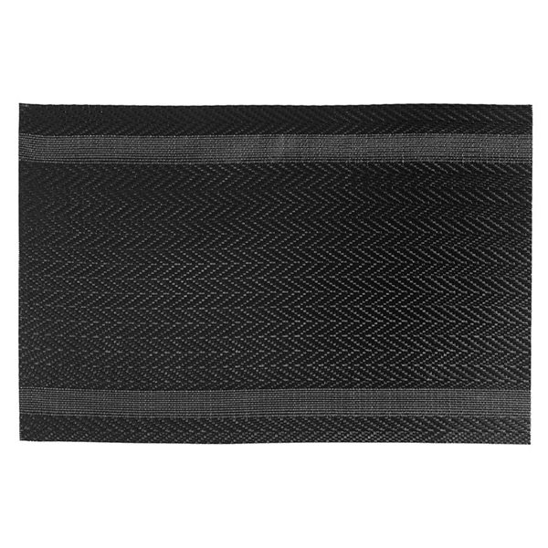 iH casadécor Black Vinyl Placemat - Set of 12
