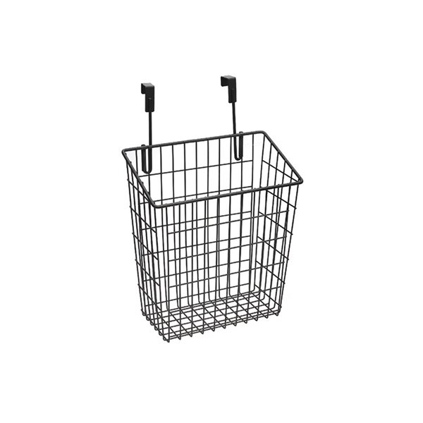 iH casadécor 15.35-in W x 6.9-in H Cabinet/Wall Mount Metal Basket