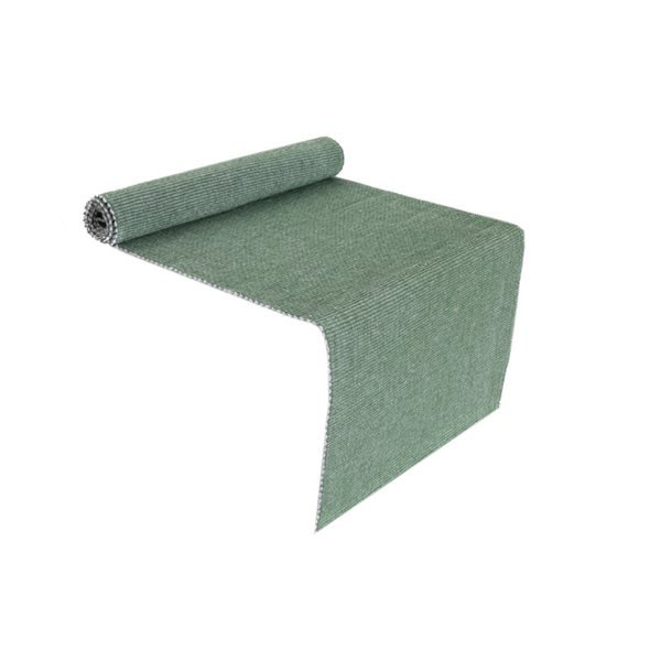 iH casadécor Indoor Mint Green Table Runner for 6-ft Rectangle Table - Set of 2